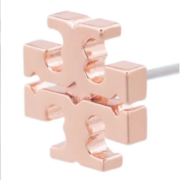 Tory Burch Kira Stud Earring in Rose Gold with Original Dust Bag - Picture 4 of 10